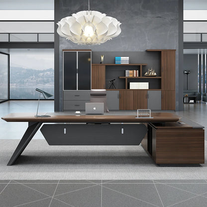 Luxury Executive Office Desk Drawers Secretary Long Writing Computer Desks Living Room Small Mesa De Escritorio Modern Furniture