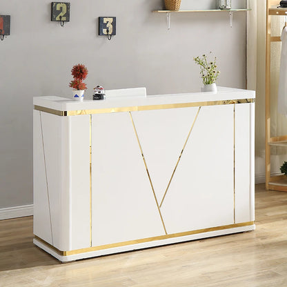 Church Pulpit Front Reception Podium Lectern Bar Modern Office Cash Counter Desk Restaurant Tables White Bureau Furniture