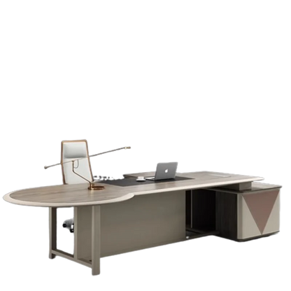 Corner Italian Office Desks Computer Luxury Executive Storage Modern Drawers Office Desks Simple Bureau Meuble Furnitures