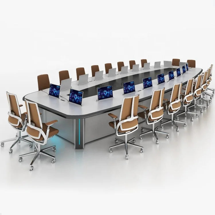 Office Conference Table Rectangular Meeting Desk Company Paperless Office Room Commercial Furniture Office Conference Room Desk