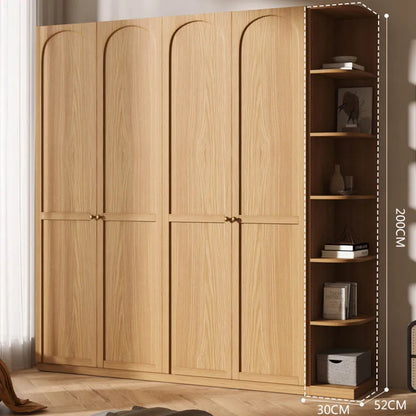 Wooden Simple Wardrobes Free Shipping Clothes Display Luxury Modern Cabinets Bedroom Organizer Guarda Roupa Salon Furnitures