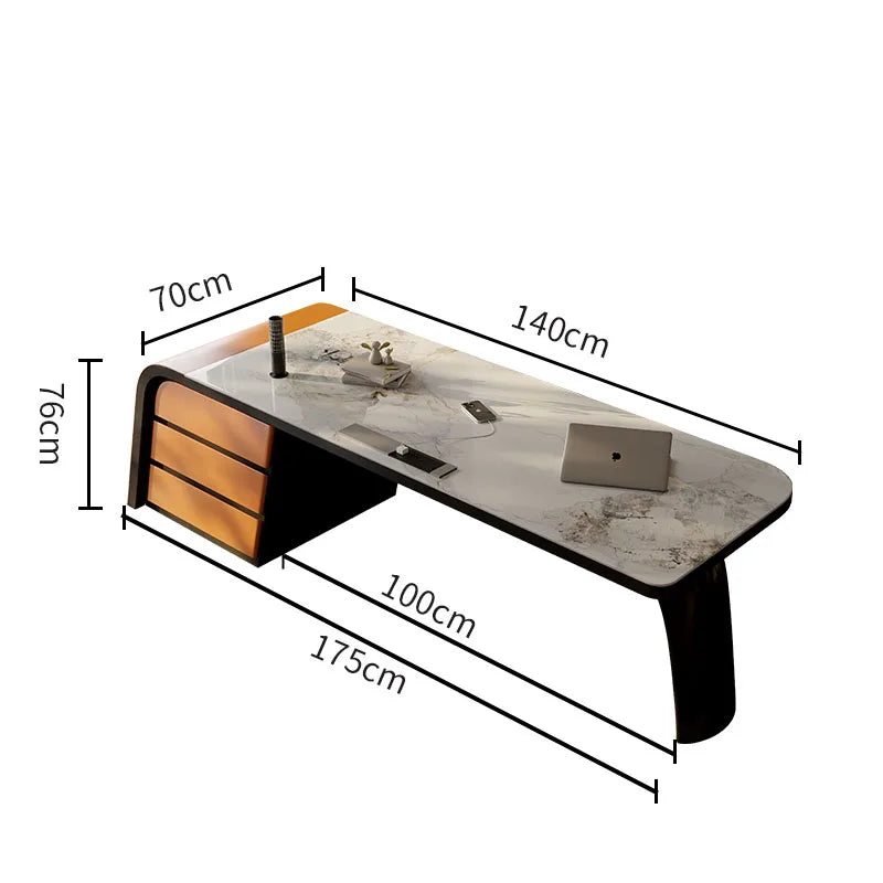 Appoint Writing Desk Executive Office Computer Shelf Pullout Under Desktop Writing Desk Gaming Tavolo Da Lavoro Office Furniture