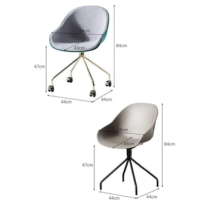 Light Luxury Minimalist Office Chairs Nordic Computer Chair Modern Office Furniture Creative Home Study Swivel Backrest Armchair