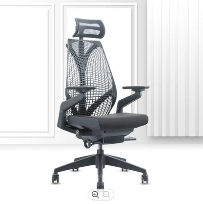 Low price good office chairs  Ergonomic Armchair Office Work Boss Nylon Frame  Chair