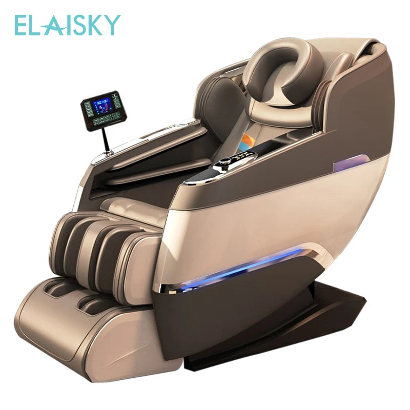 New Model Home Office Furniture Electric Massage Chair Heating Body care foot massage zero gravity full body Touch Screen