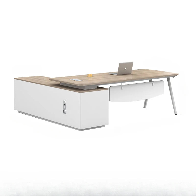 Shelves Meeting Office Desk Gaming Minimalist Corner Modern Office Desk Work Ergonomic Executive Mesa De Escritorio Furnitures