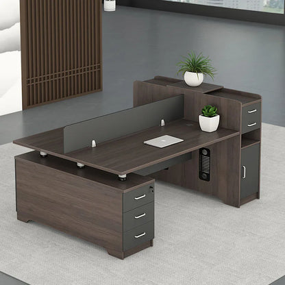 Executive Writing Desk Laptop Stand Corner Coffee Office Desks Shelf Meeting Room Scrivania Con Cassetti Office Desk Decoration