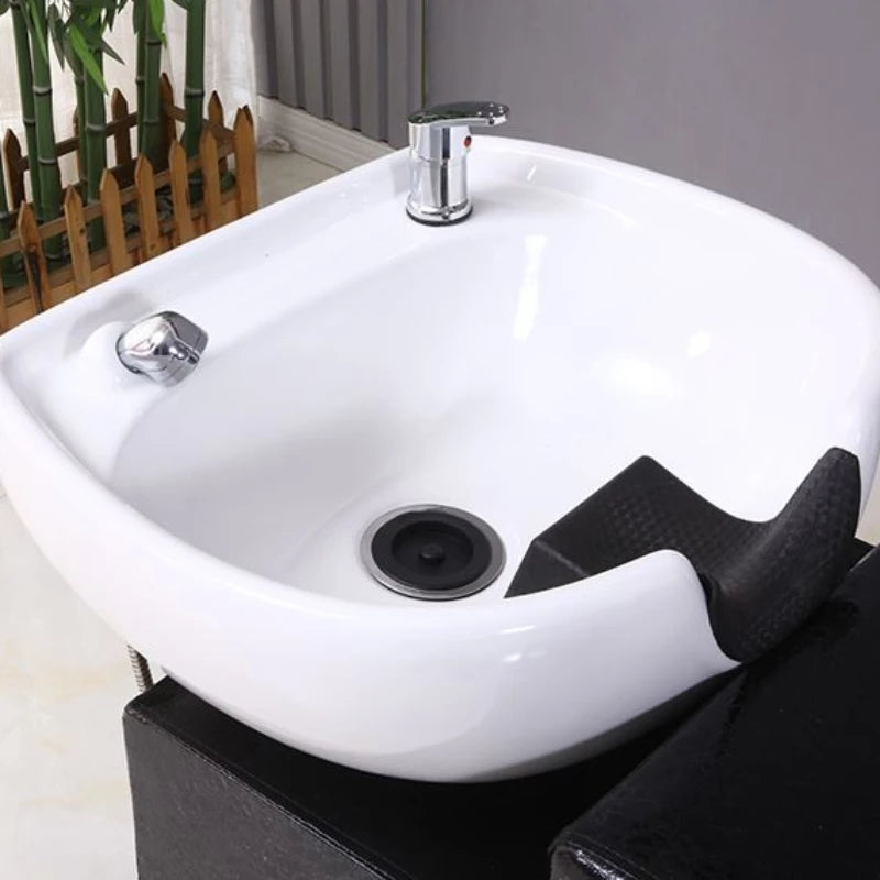 Luxury Lounge Comfort Shampoo Bed Massage Shower Sink Pillow Shampoo Chairs Hair Wash Beauty Cama De Champu Salon Furniture