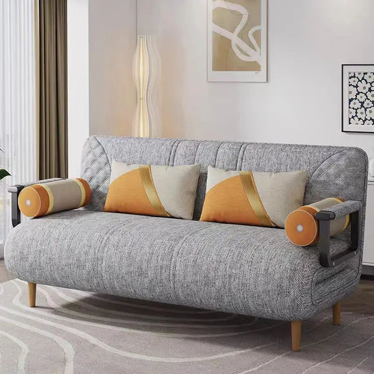 Hot selling luxury Nordic style easy to install pure natural formal-free folding sofa sofa bed