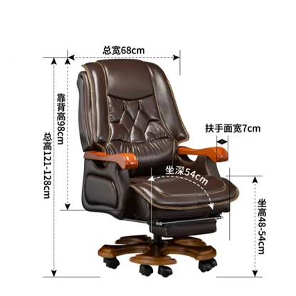 Executive Ergonomic Computer Chair Chaise Gaming Swivel Foot Rest Office Chair Hand Fashion Chaise De Bureau Office Furniture