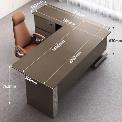 Corner Office Desks Meeting Room Executive Metal Gaming Storage L Shape Work Desk Conference Scrivania Ufficio Luxury Furniture