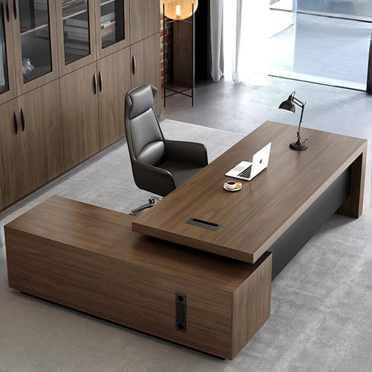 Gaming Executive Office Desk Computer Writing Luxury Vanity Office Desk Drawers Scrivania Ufficio Lavoro Modern Furniture