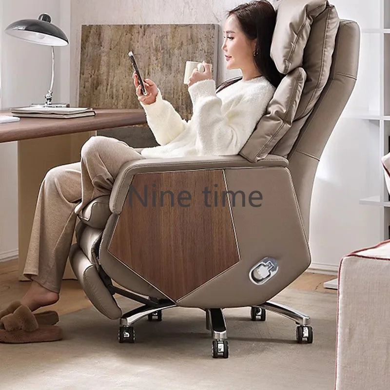 Autofull High Back Office Chairs Armchair Folding Modern Designer Computer Chair Autofull Mobile Sillas De Espera Furnitures