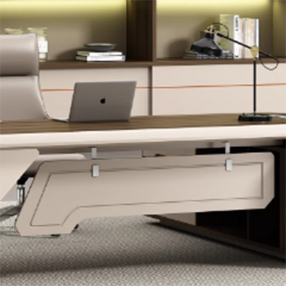 Home Office L Shape Executive Desk Drawers Executive Work Nail Adjustable Desk Computer Writing Scrivania Cameretta Corner Table