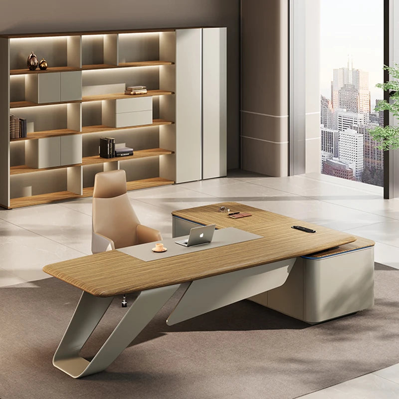 Cabinets Conference Office Desk Modern Computer Executive Study Writing Office Desk Accessories Mesas De Computador Furniture