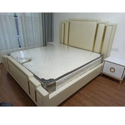 Modern Customizable Double Bed Designer Bedroom Sets King/ Queen Size Luxury Home Furniture Bedroom Beds