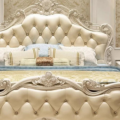 Nordic Luxury Bedroom Bed Pink Girls King Size Wooden Bedroom Bed Storage Princess Lit Deux Place Livingroom Furniture Sets