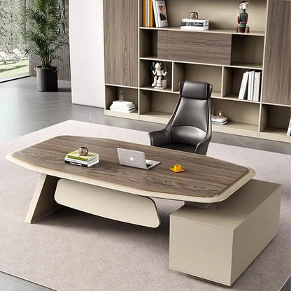 Desktop Filing Office Desk Executive Modern Laptop Meeting Drafting Console Office Desk Coffee Tavolo Da Lavoro Furniture HDH