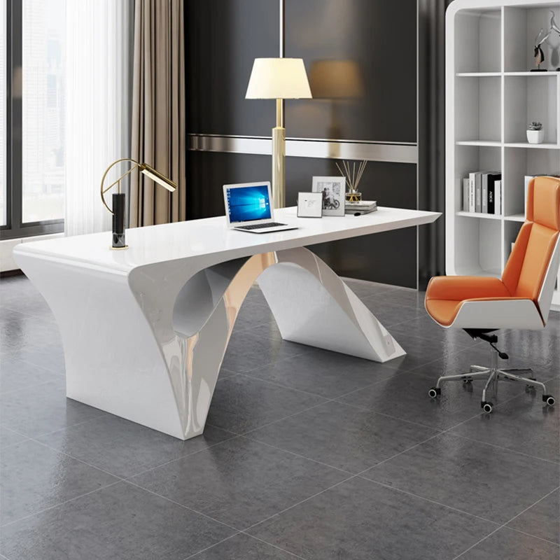 Executive Storage Office Desk European Floor Bookshelf Sets Computer Desks Standing Desktop Mesa De Escritorio Modern Furniture