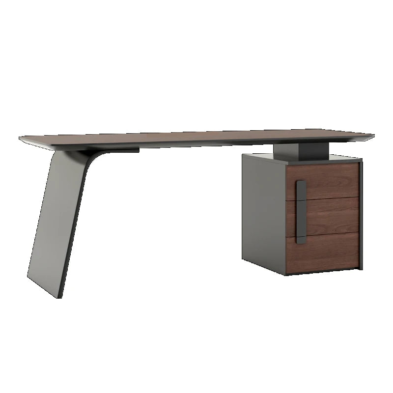 Conference Work Office Desks Reception Executive Meeting Executive Office Desks Laptop Black Tisch Masa Office Furniture WN50OD