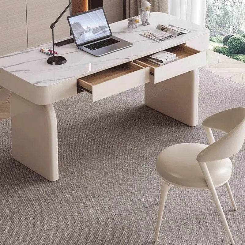 Modern Executive Office Desk Computer Writing Drawers Luxury Supplies Desk Laptop School Square Ordinateur Home Furniture