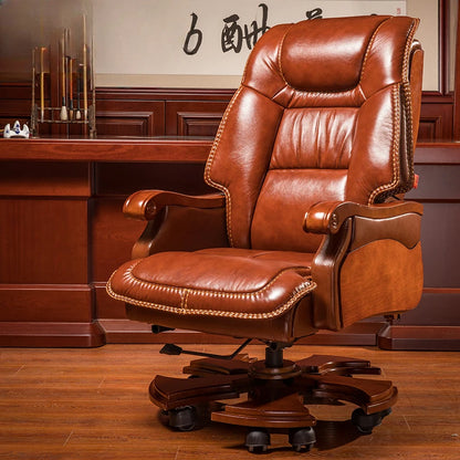 Luxury Swivel Office Chair Recliner Massage Lounge Comfortable Accent Boss Chair Ergonomic Chaise De Bureaux Home Furniture