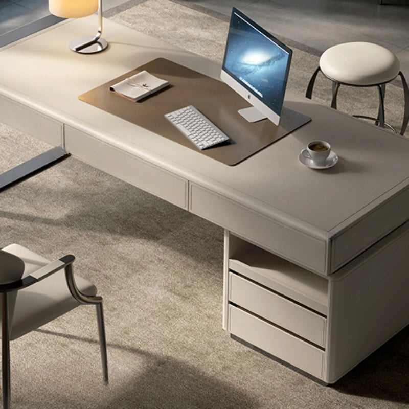 Computer Executive Office Desks Reception Wood Modern Writing Office Desks Luxury Meeting Tablo Oficina Office Furniture WN50OD