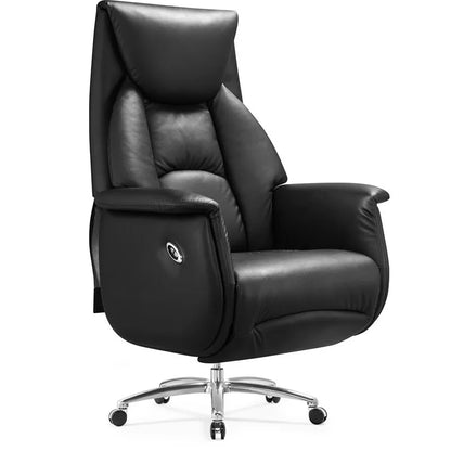 Leather Silla Del Presidente Chairman Reclining Executive Lounge President Chair For Office