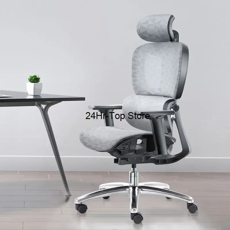 Ergonomic Office Chairs with Footrest Computer Gaming Chair Swivel Rolling Chair Comfortable Armchair Mesh Desk Chair Furnitures