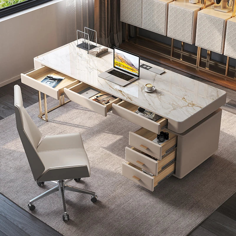 Computer Office Desks Drawers Meeting Storage Gaming Reception Office Desks Conference Executive Scrivanie Per Ufficio Furniture