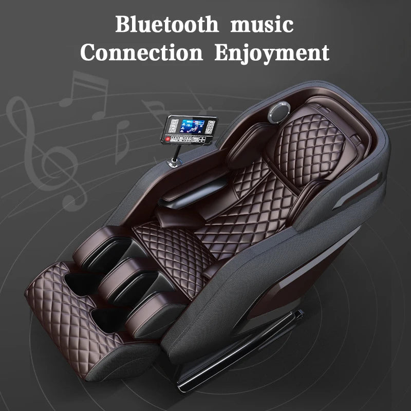 Electric Massage Chair Full Body 4d Zero Gravity Bluetooth Music Office Body care chair Heating  Free Shipping Massage Chair