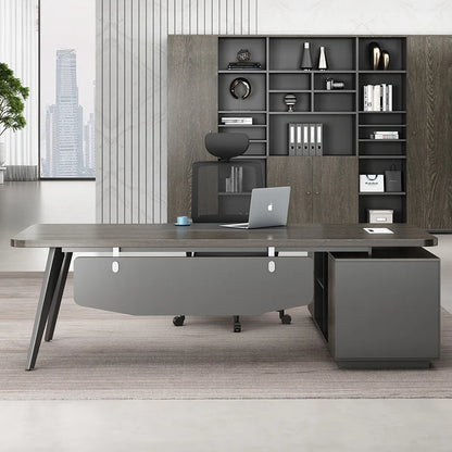 Simple Table Desk Vanity Makeup Standing L Shaped Luxury Shelf Writing Desktop Executive Meuble Bureau Office Meeting Gaming