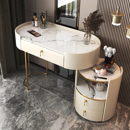 Comfortable Woman Dressing Table Luxury Nordic Bedroom Dressing Table European Home Makeup Tocador Maquillaje Decoration