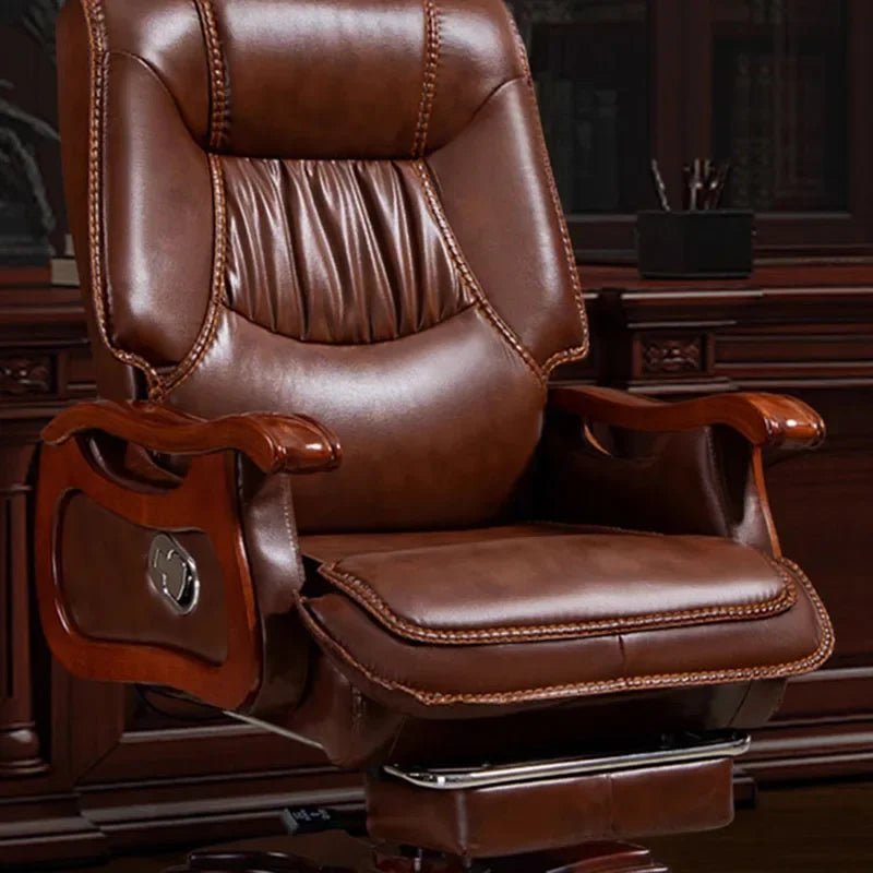 Massage Large Office Chair Swivel Accent Luxury Chaise Lounge Leather Office Chair Conference  Room Furniture