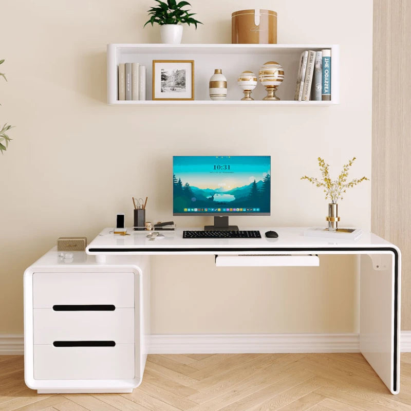 Sofa Side Table Minimalist Desk Study Office Furniture Room Desks Executive Computer Corner Setup Accessories Professional Home