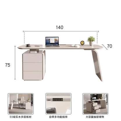 Drawers Study Computer Desks Conference Office Writing Gaming Computer Desks Executive Table Ordinateur Office Furniture