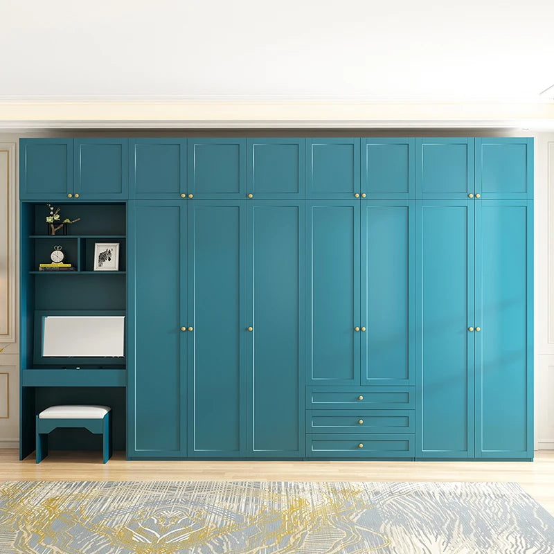 Multilayer Nordic Wardrobe Ideas Luxury Doors Storage Open Closets Wardrobes Cabinet Drawers Armadio Camera Da Letto Furniture