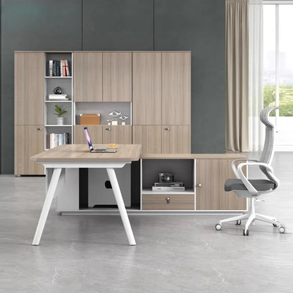 Shelves Meeting Office Desk Gaming Minimalist Corner Modern Office Desk Work Ergonomic Executive Mesa De Escritorio Furnitures