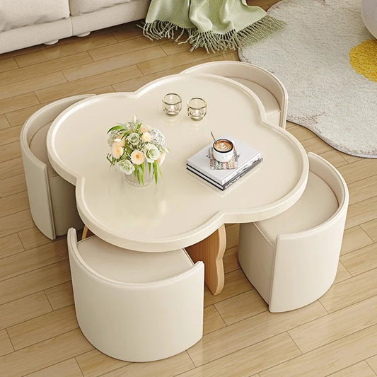 Elegant Coffee Tables Storage Living Room Consol Table Bedside Home Neat Centre Mesas De Centro Para Sala Funky Furniture