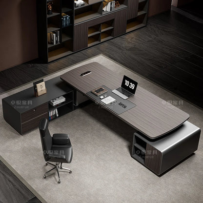 Executive Office Desk Study Table Room Desks Tables Multifunction Home Furniture Writing Tavolo Da Lavoro Accessories Reception