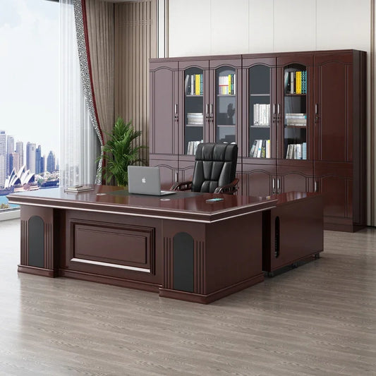 Executive Office Desk Computer Meeting Luxury Student Work Table Standing Desktop Scrivania Ufficio Lavoro Modern Furniture