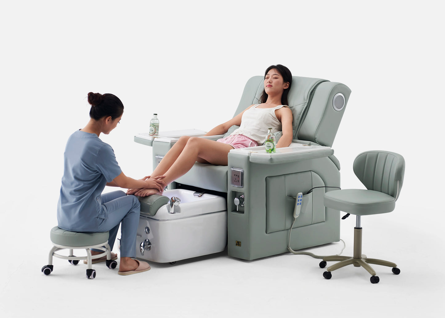 Wholesale Modern Luxury Beauty Nail Salon Furniture Foot Spa Massage Pedicure Chair