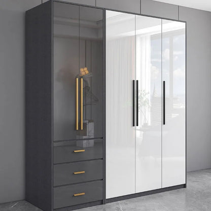 Luxury Wardrobes Large Size Vertical Ventilation Storage Space Saving Partition Cabinet Closet Ideas Armarios Bedroom Furniture