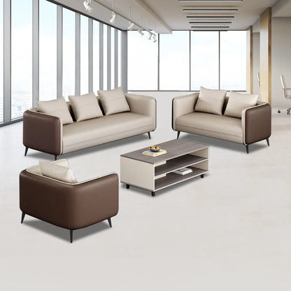 Accent Reception Office Sofas Lazy Modern Modular Curved Nordic Recliner Office Sofas Luxury Bureau Meuble Office Furniture