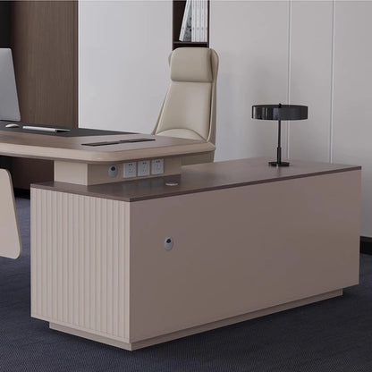 Modern Metal Office Desks Work Gaming Organizer Executive Shelf Computer Office Desks Drawers Tavolo Scrivania Ufficio Furniture