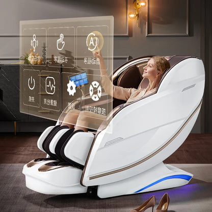 3 Year Warranty 4D SL-Track Zero Gravity full body AirBag Massager Chairs Home 3D Office Chair Luxury Electric Massage Sofa