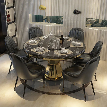 Hot Sale Marble Home Furniture Dining Room Table Sets