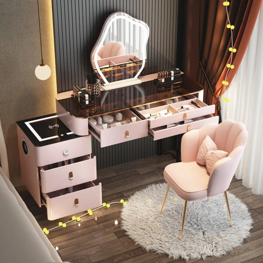 Kawaii Nordic Minimal Dressing Table Black Luxury Makeup Organizer Dressing Table Vanity Makeup Coiffeuse De Chambre Furniture