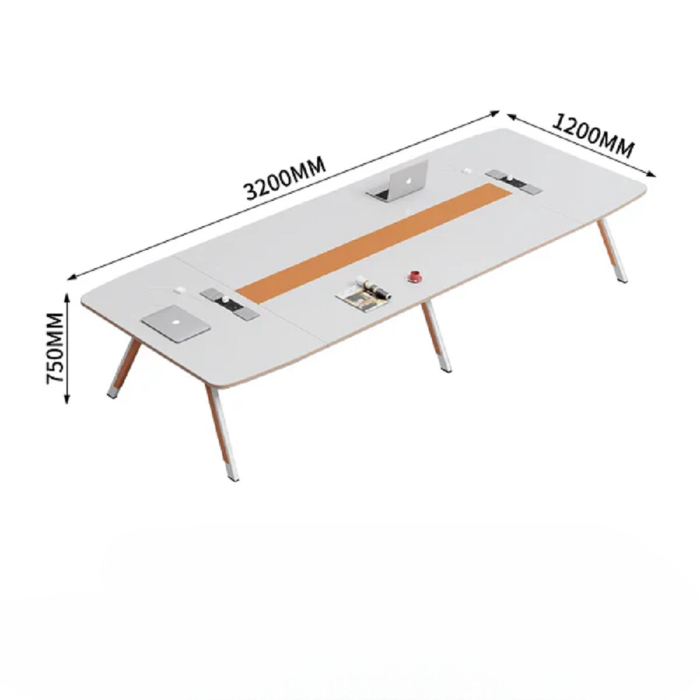 Long table meeting room table and chair combination modern simple office long meeting