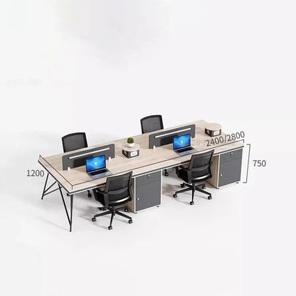 Workstation Executive Office Desk Designer Modern Clerk Seat Computer Desk Work Organizer Mesa De Escritorio Modern Furniture